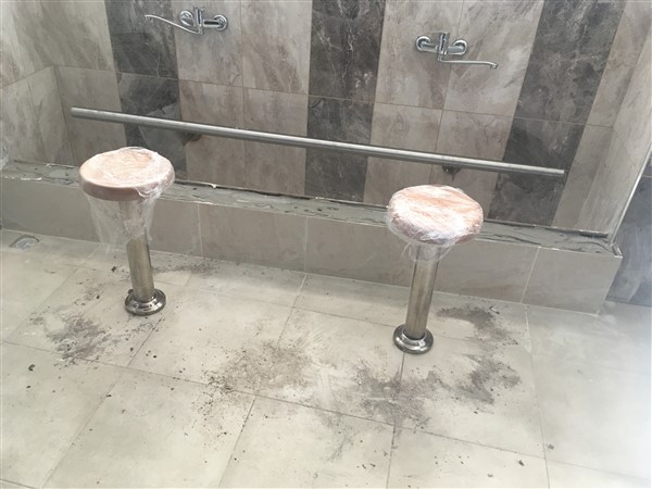 Abdestlik Şadırvan Tipi Tabure uygulama fotoğrafı 3